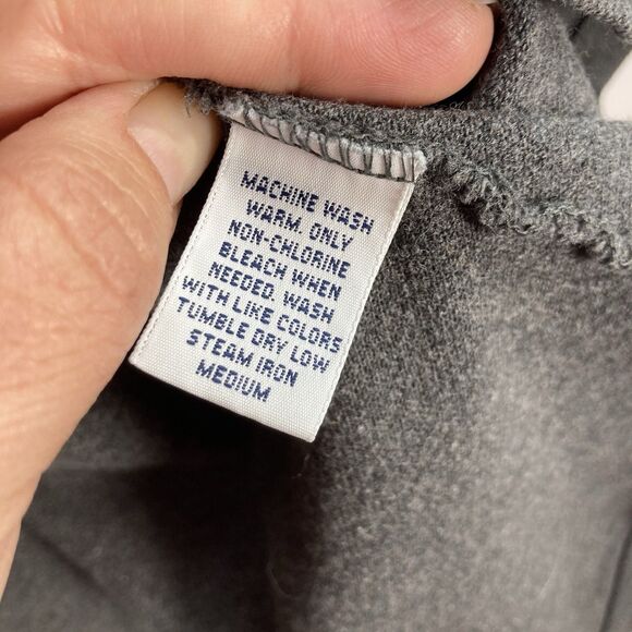 Polo Ralph Lauren Pullover Sweater Polo ShirtMen's Sz XXL  Buttons Collar Gray - Picture 9 of 10